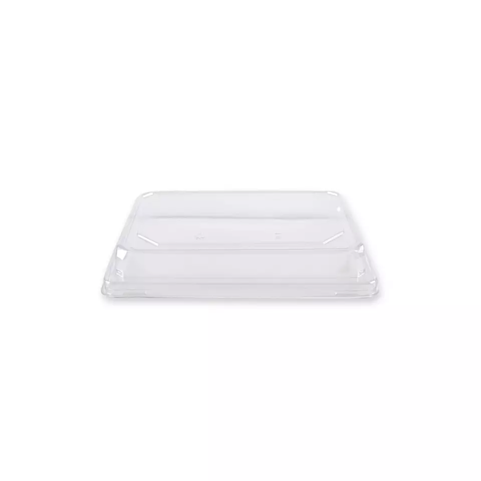 NATUREStar 400418, PET Sushi Tray Lids, L, 188 x 130 x 30 mm, image 1, gallery thumbnail