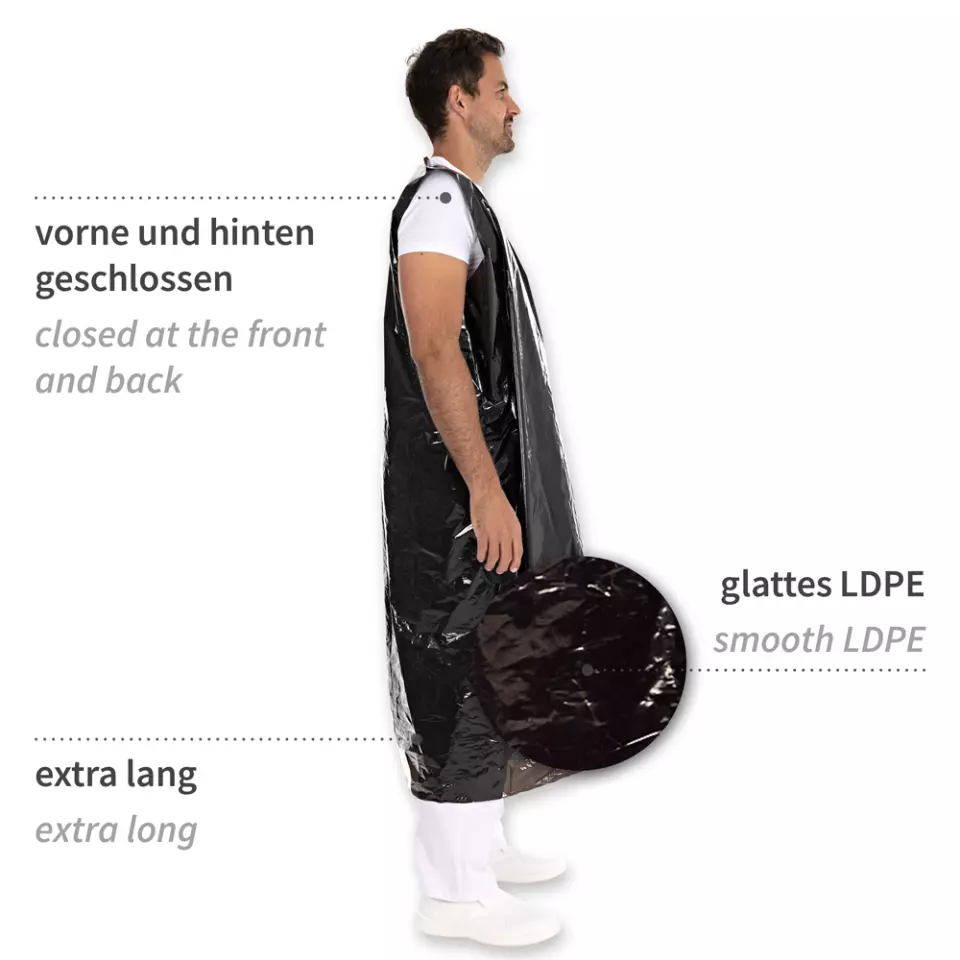 HygoStar 23613, LDPE Aprons, 30 my, image 5, gallery thumbnail
