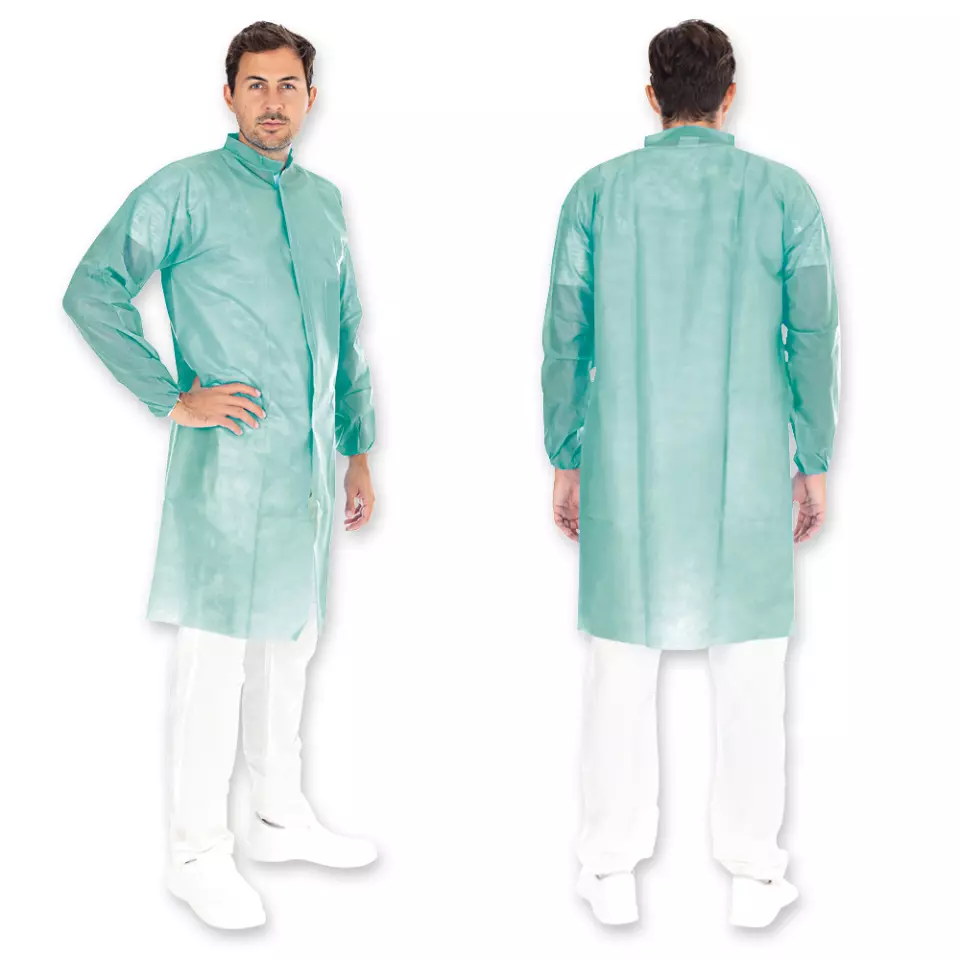 HygoStar 274107, PP Visitor Gowns with Velcro, image 2, gallery thumbnail