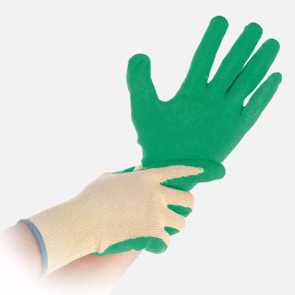 Franz Mensch 33883, Safety Medium Latex-Coated Knit Gloves, image 1, gallery thumbnail