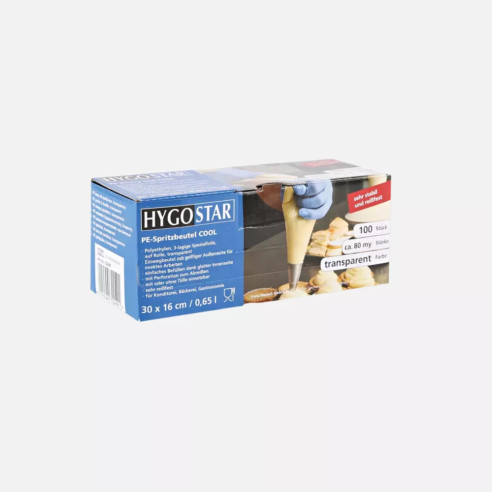 HygoStar 32249, Cool LDPE Pastry Tubes, 30 x 16 cm, Transparent, image 9