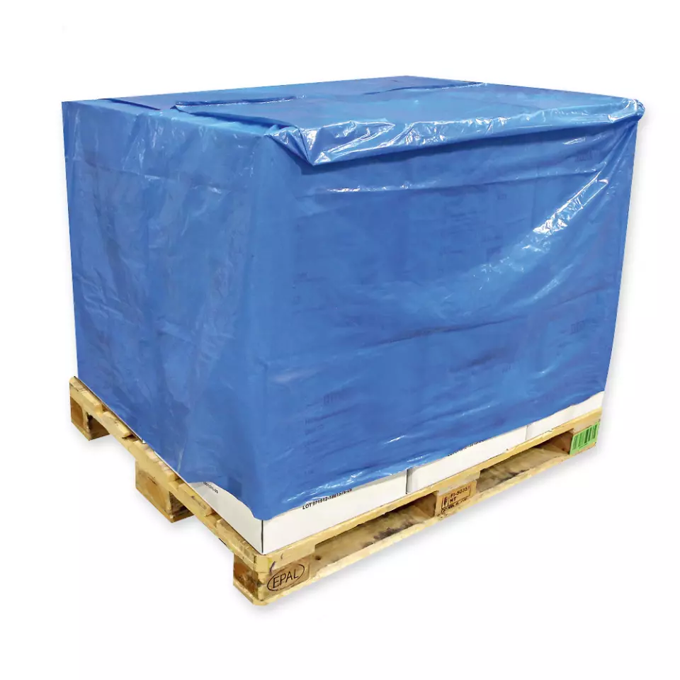 HygoStar 521200, ~40my LDPE Pallet Covers, 1070 x 1280 mm, Blue, image 1, gallery thumbnail
