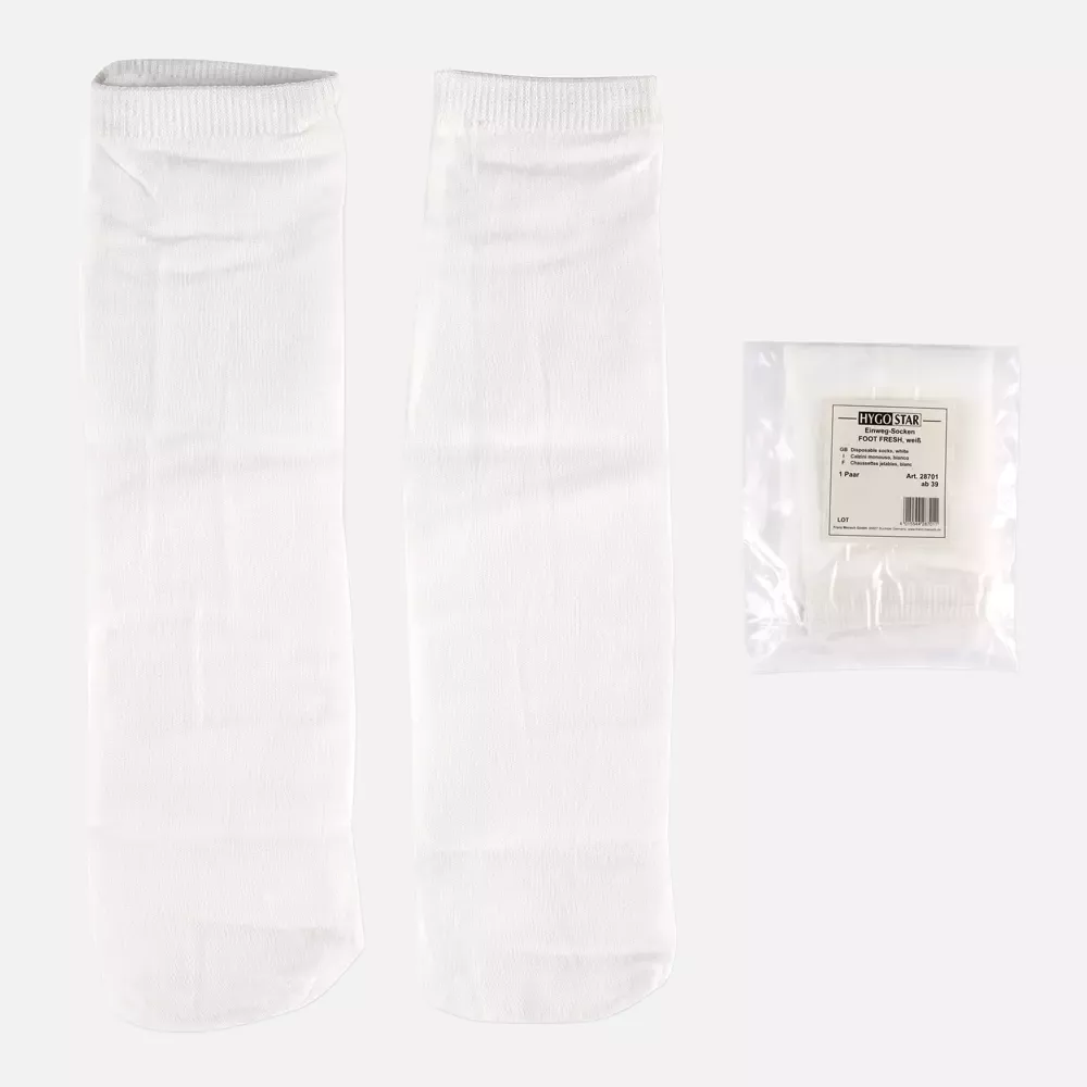 HygoStar 28700, Foot Fresh Polyamide Disposable Socks, image 6