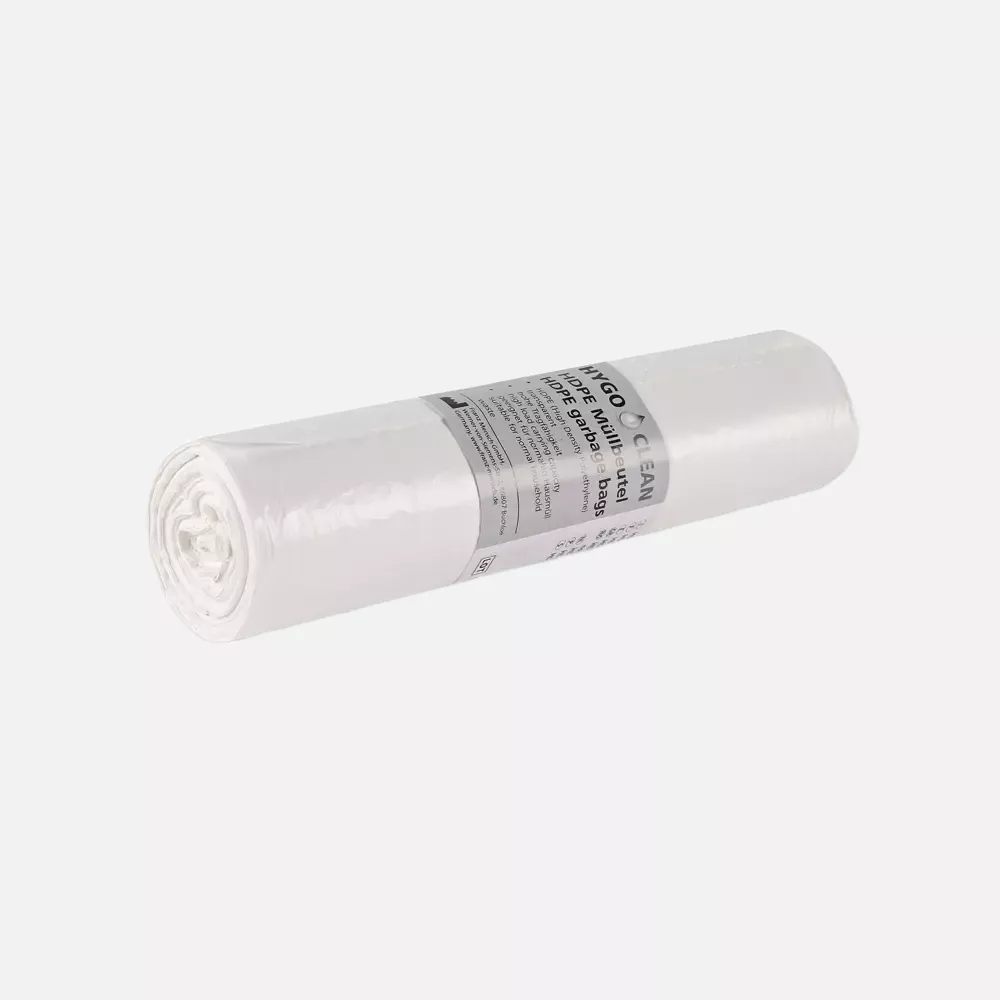 HygoClean 32995, Light HDPE Garbage Bags, 60 l, Transparent, Roll, image 1