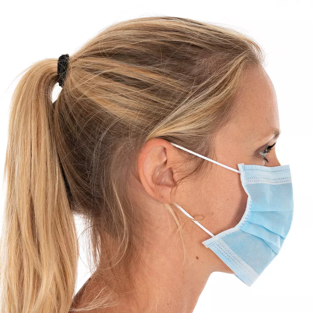 HygoStar 29136, Civil Use PP Face Masks, Blue, image 6