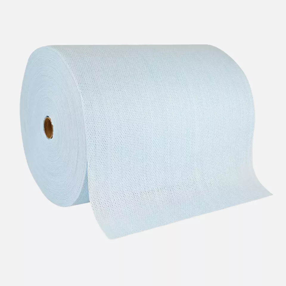 HygoClean 317600, Hygotex Viscose Cleaning Cloths, Roll, Blue, image 1, gallery thumbnail