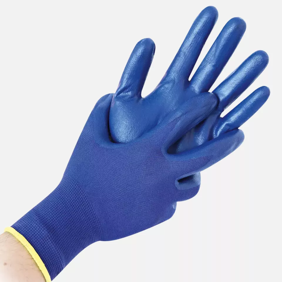 HygoStar 333524, Allfood PU Fine Knit Gloves, Water-Based PU Coating, image 1, gallery thumbnail