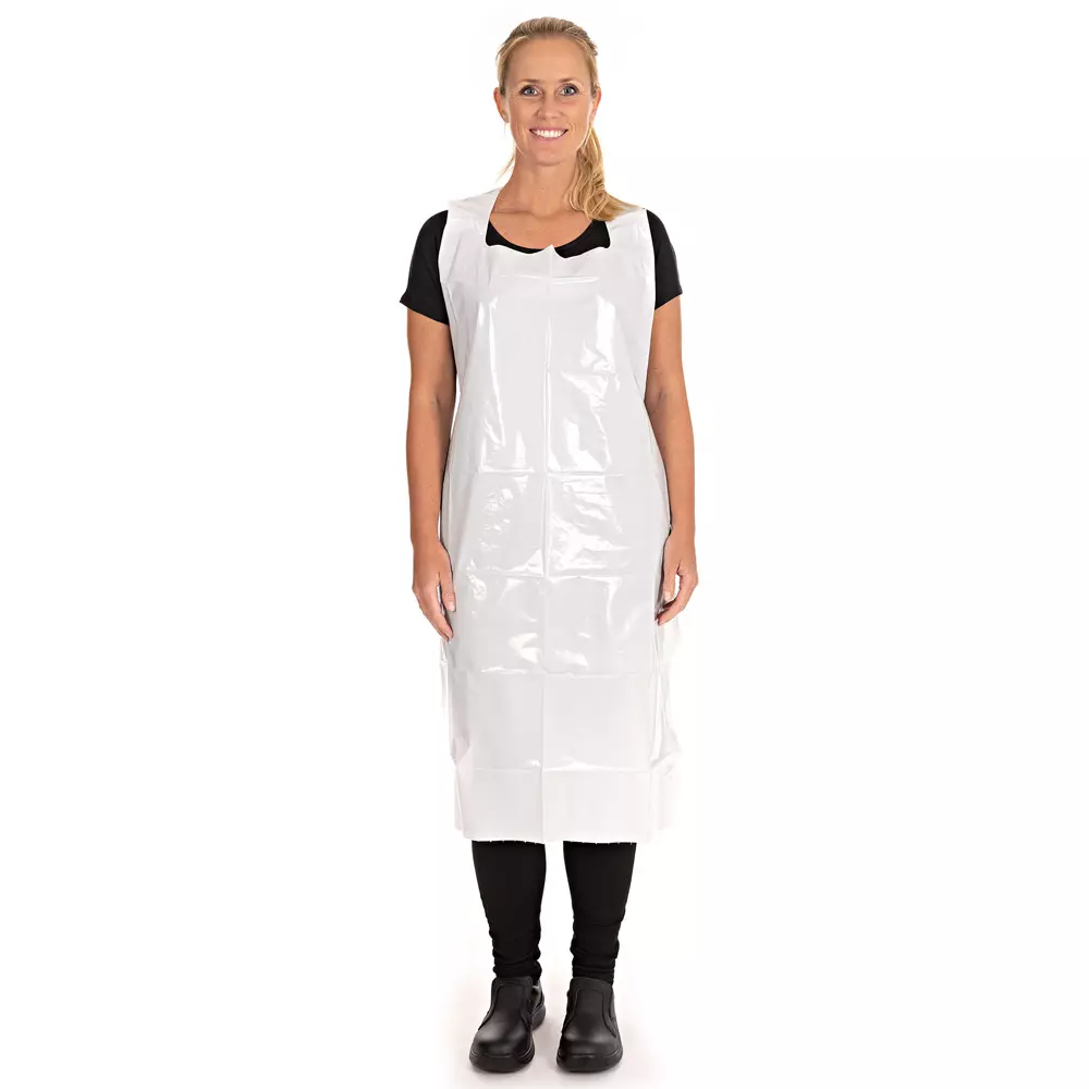HygoStar 23546, LDPE Disposable Aprons, 125 x 75 cm, 50 my