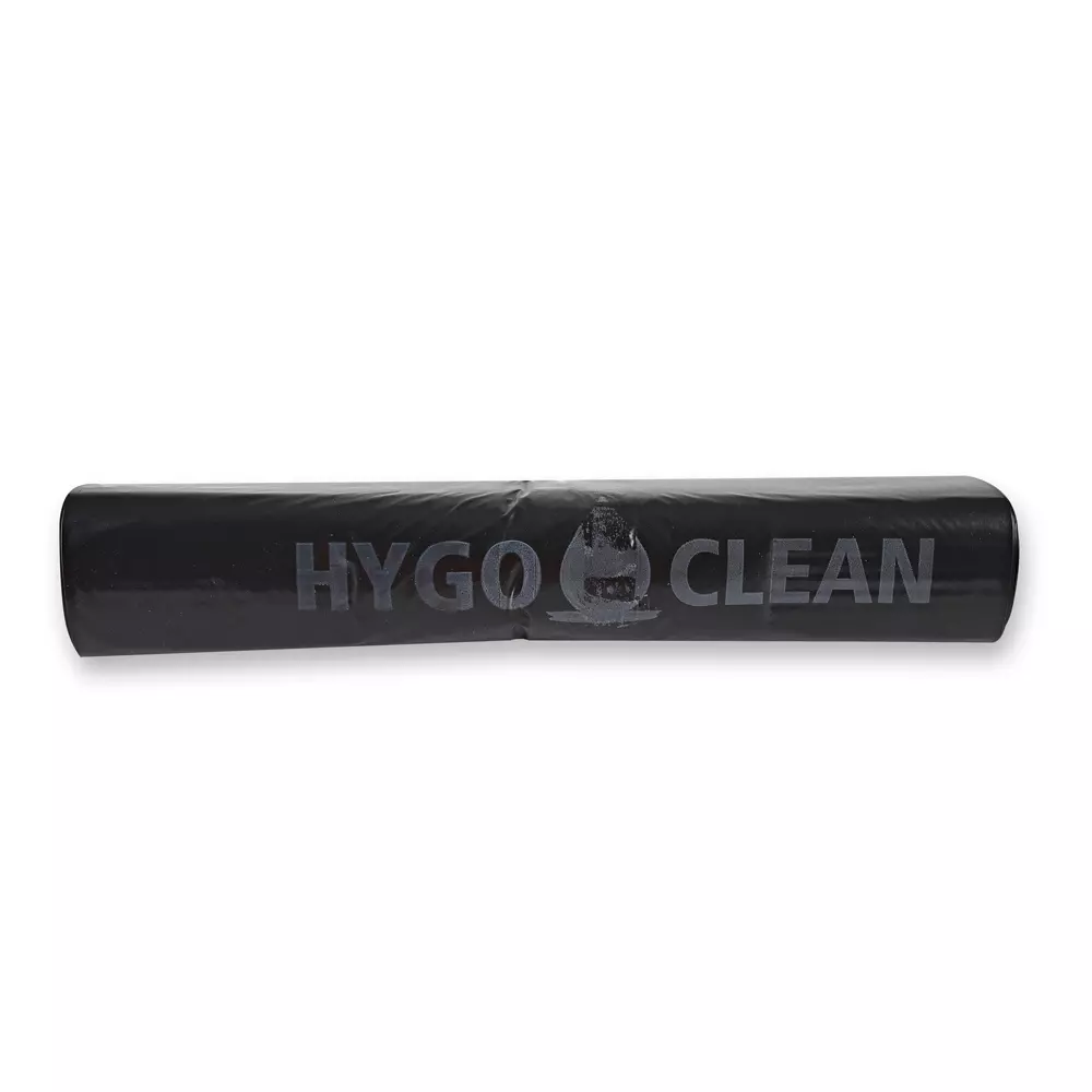 HygoClean 32442, Waste Bags, 130 l, Black, LDPE, Roll, image 3