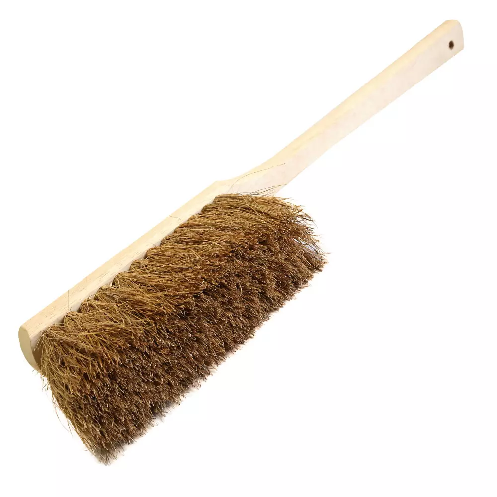 HygoClean 702145, Wood/Coco Hand Brush, Long Handle, image 1