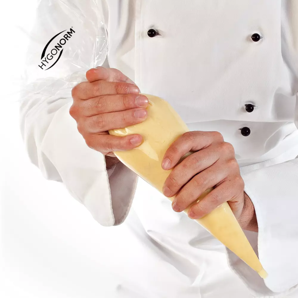 HygoNorm 3220, Blocked LDPE Pastry Tubes, 50 x 28 cm, Transparent