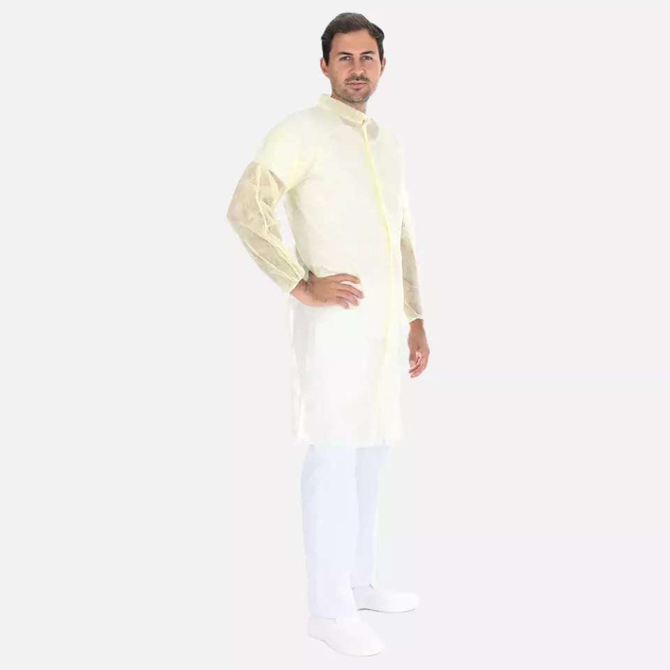 HygoNorm 27417, PP Visitor Gowns, Light, Push Buttons XXL, image 10, gallery thumbnail