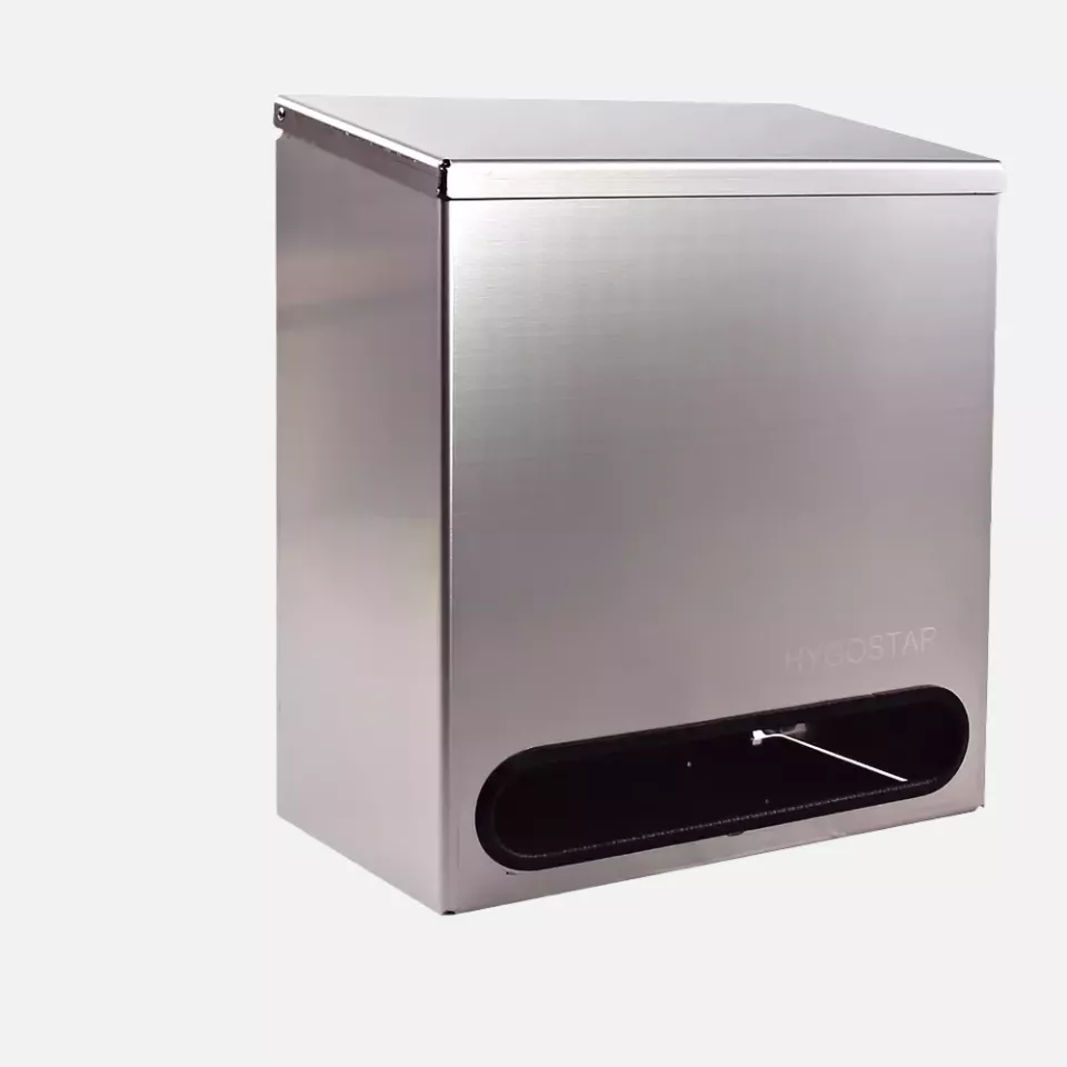 HygoStar 8893, Cap Dispenser, Stainless Steel, image 2, gallery thumbnail