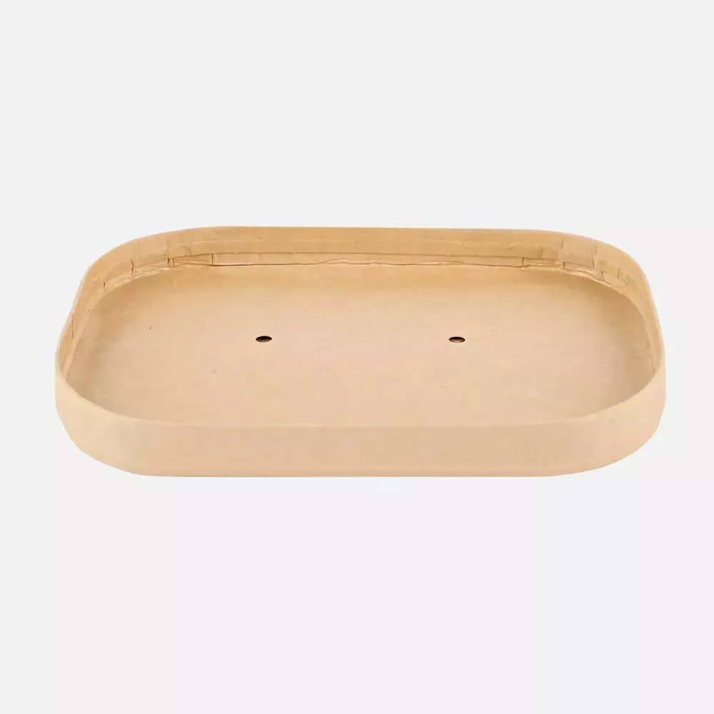 NATUREStar 417416, Organic Takeaway Tray Lids, FSC®-mix, 172 x 120 x 17 mm, Kraft Paper/PE, image 6
