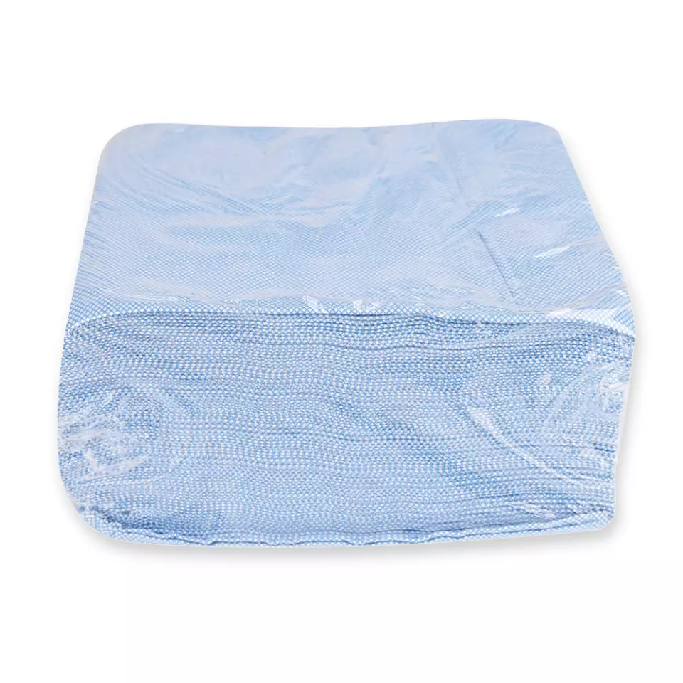 HygoClean 317516, Pleated Cellulose Cleaning Cloths, Blue, image 5, gallery thumbnail