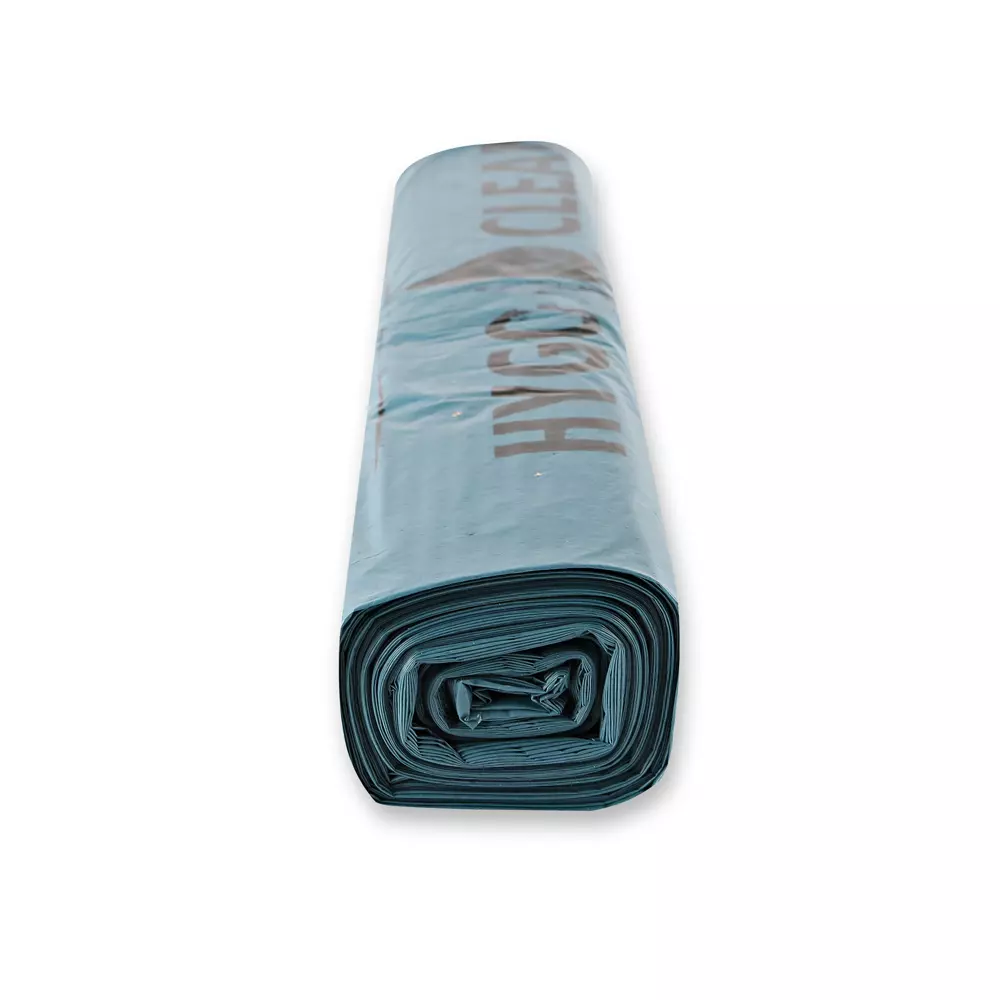 HygoClean 32656, Light LDPE Waste Bags, 70 l, Blue, Roll, image 4