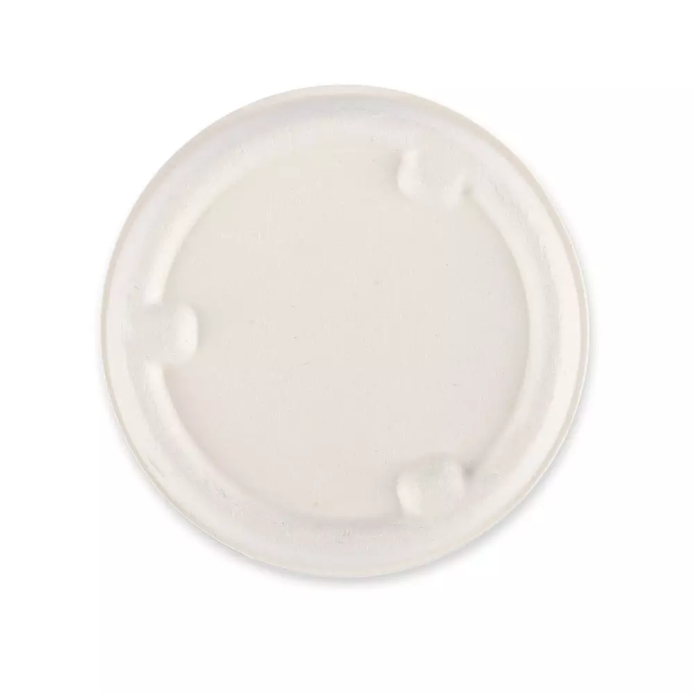 NATUREStar 41100, Organic Bagasse Lids for Dressing Cups, Ø 65 mm