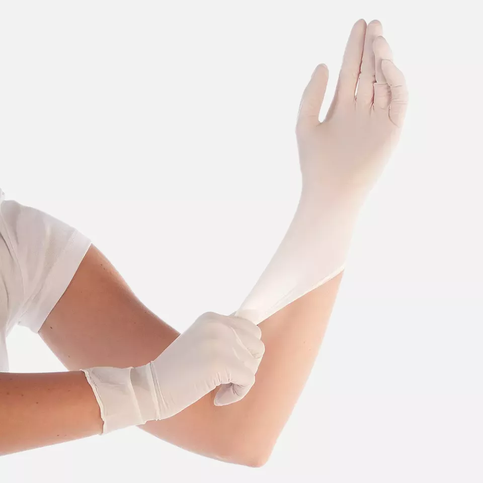 HygoStar 27020, Safe Premium Nitrile Gloves, 11/XXL, White, Powder-free, image 1, gallery thumbnail