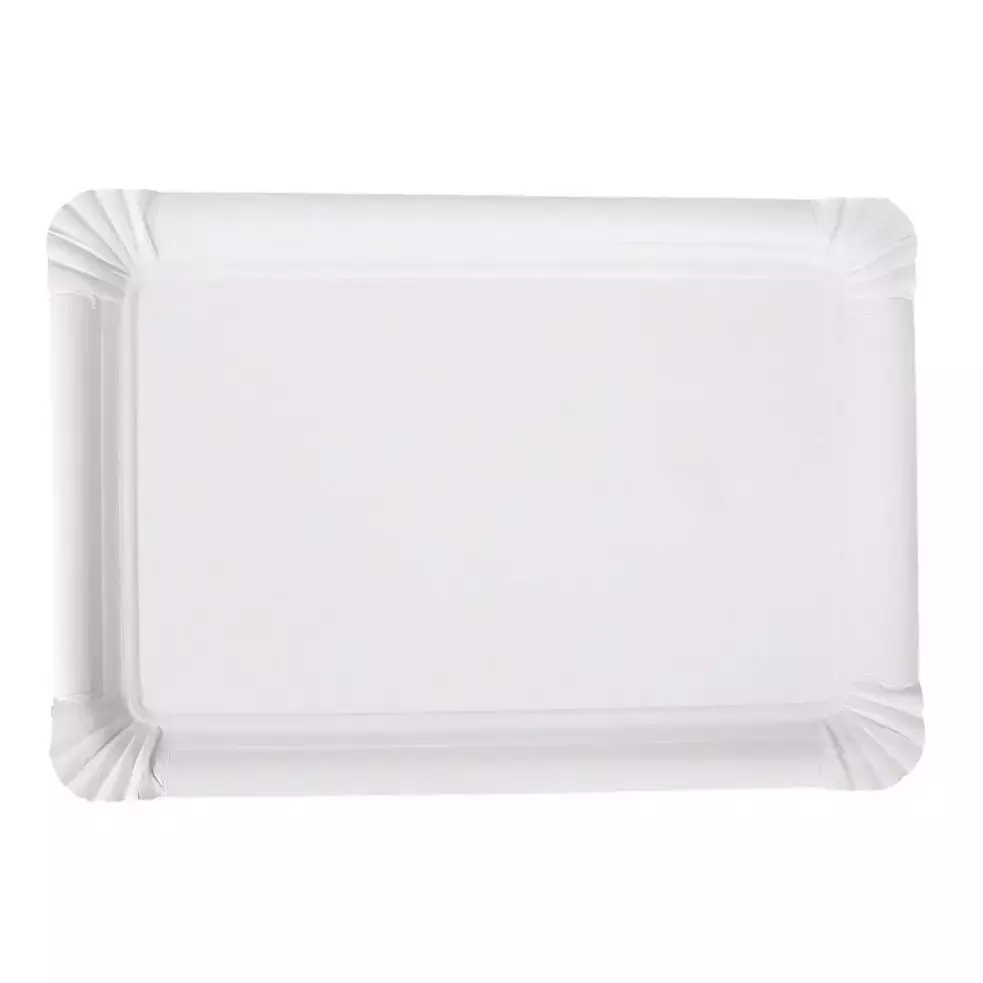 NATUREStar 41503, Organic Paper Plates, 180 x 260 mm, Rectangular, image 1