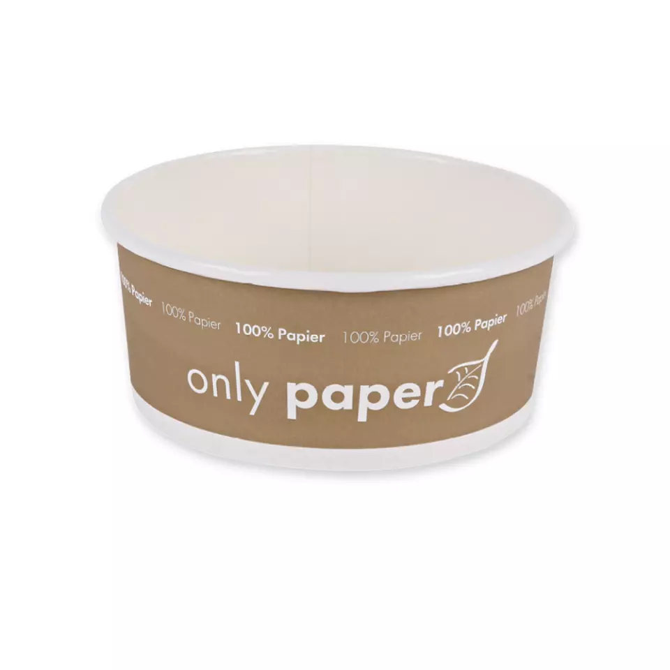 NATUREStar 418175, Organic Paperboard Salad Bowls, 750 ml, ø 150 mm