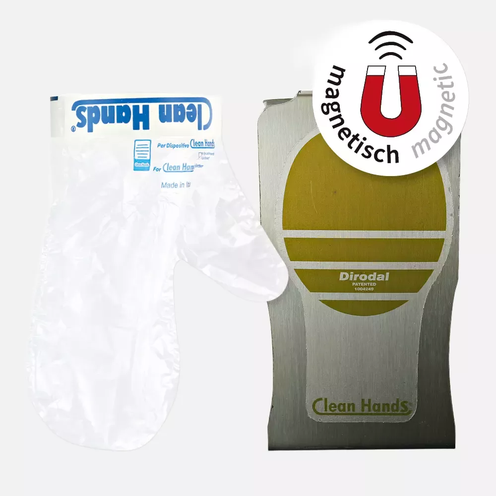 Franz Mensch 89021, Clean Hands® Counter Kit Single, Stainless Steel, image 2