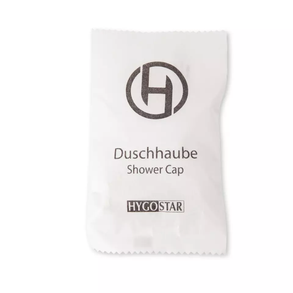 Hygostar 556116, PE Shower Caps, image 4, gallery thumbnail