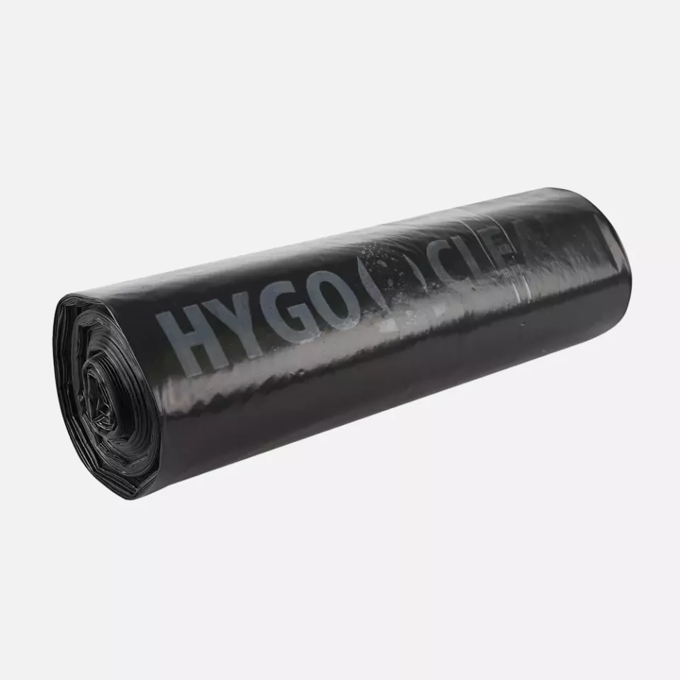 HygoClean 32320, LDPE Waste Bags, 110 l, Black, Roll, image 1, gallery thumbnail