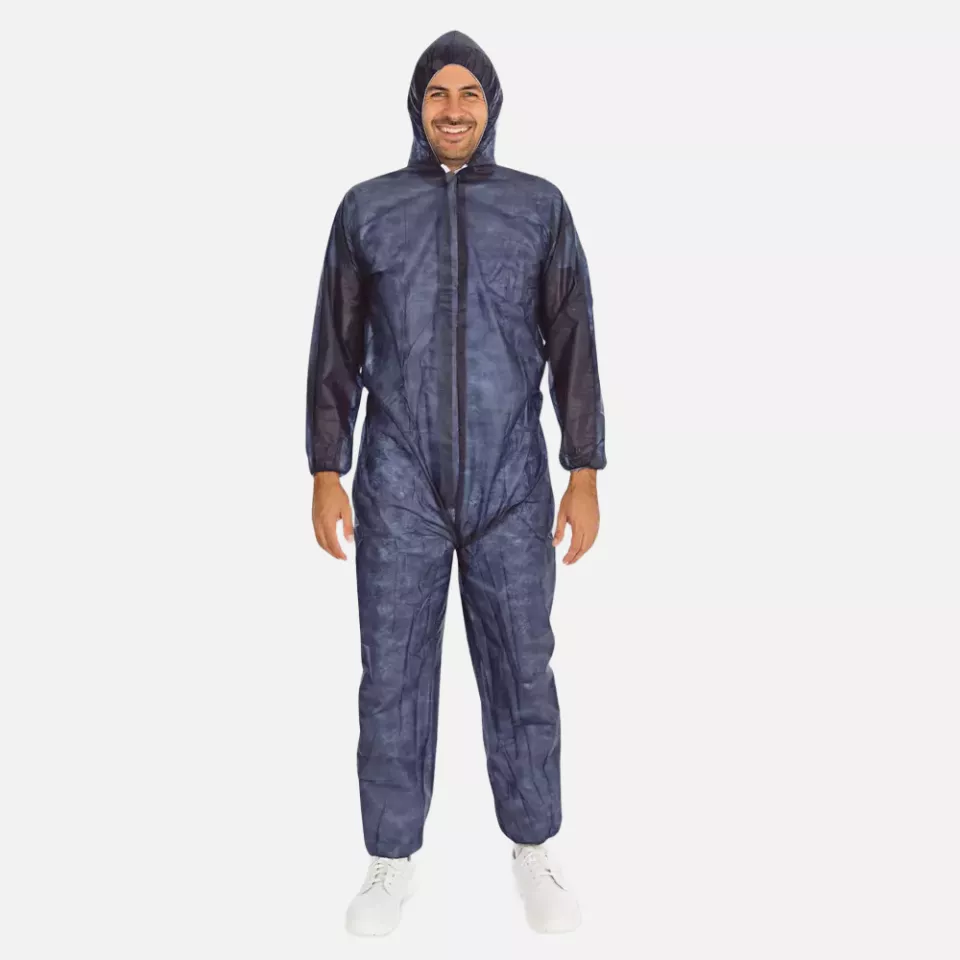 HygoNorm 27606, Light PP Coveralls with Hood, image 6, gallery thumbnail