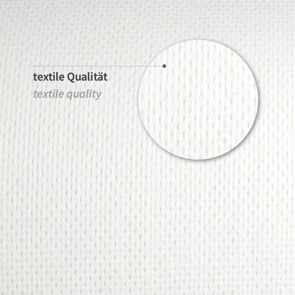 HygoClean 31709, Hygotex Eco Viscose/Polyester Cleaning Cloths, Roll, White, image 2