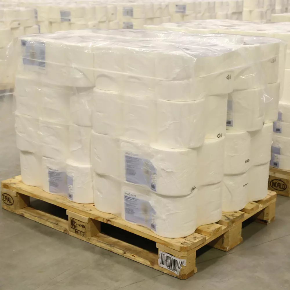 HygoStar 52010, LDPE Pallet Covers, ~50my, 750 x 1300 mm, Transparent, image 2