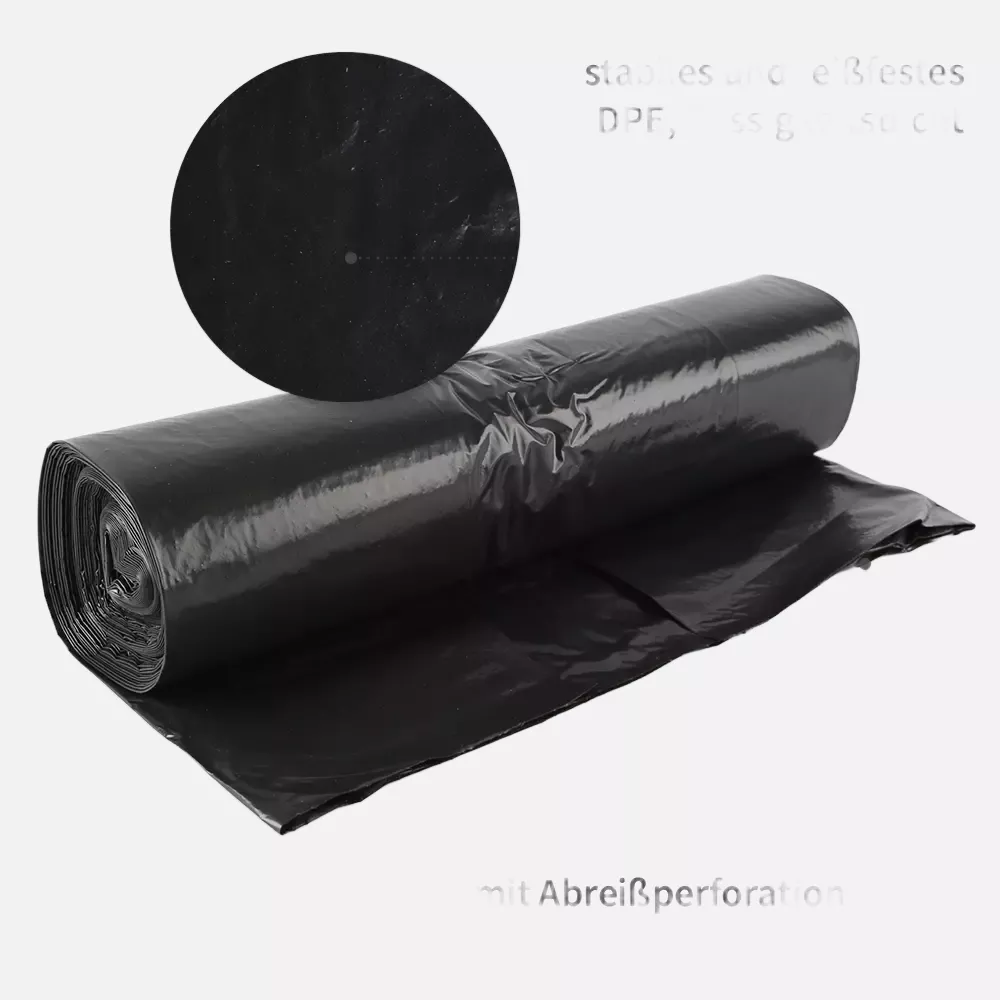 HygoClean 32313, Light LDPE Waste Bags, 240 l, Black, Roll, image 3