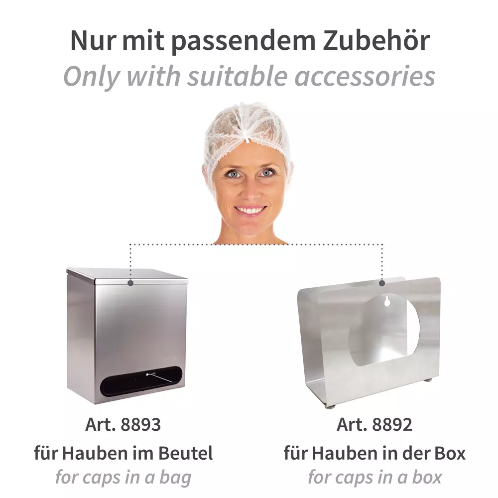 HygoNorm 1219S, Light PP Mob Caps, ø 50 cm, White, image 8