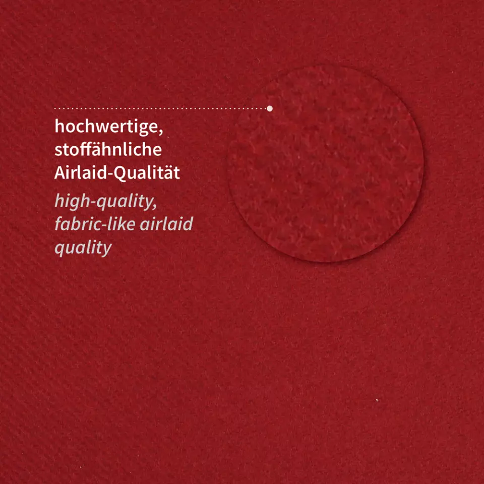 Franz Mensch 30704, Eleganza Servietten, Airlaid, FSC®-mix, 40 x 40 cm, 1-lagig, 1/4-Falz, Cremefarben, image 2, gallery thumbnail