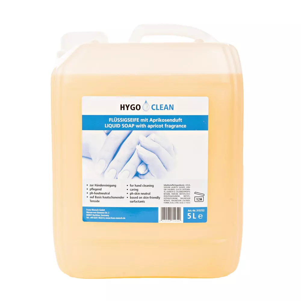 HygoClean 315702, Liquid Soap, 10 l, Apricot