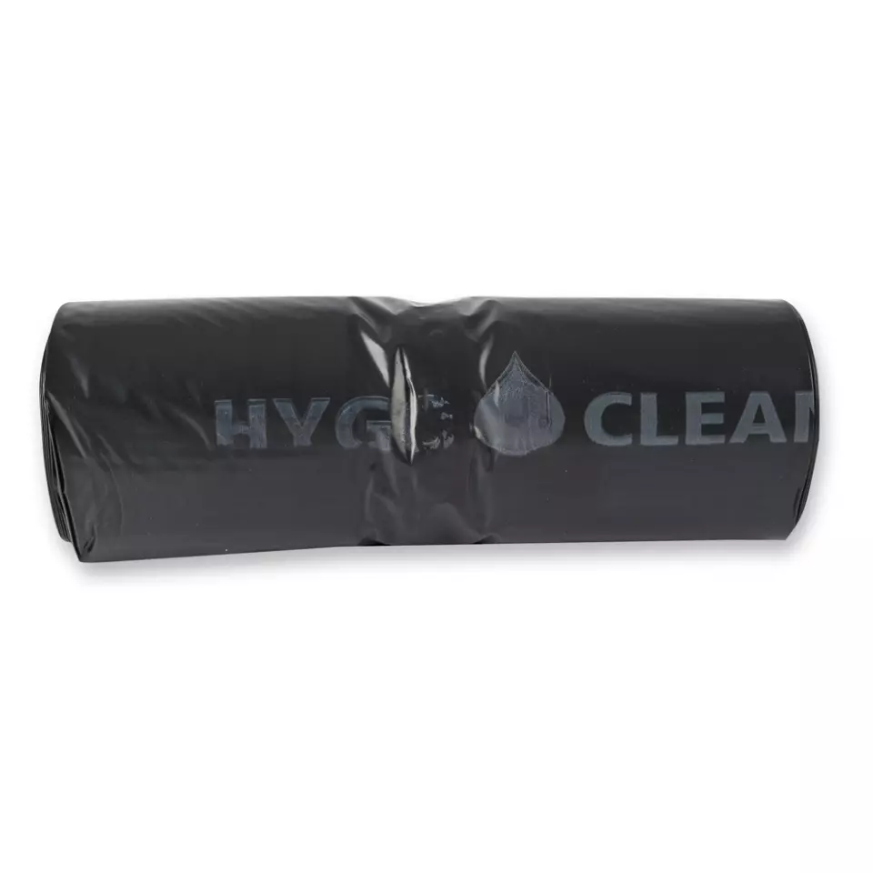 HygoClean 32443, Premium LDPE Abfallsäcke, 160 l, Schwarz, Rolle, image 3, gallery thumbnail