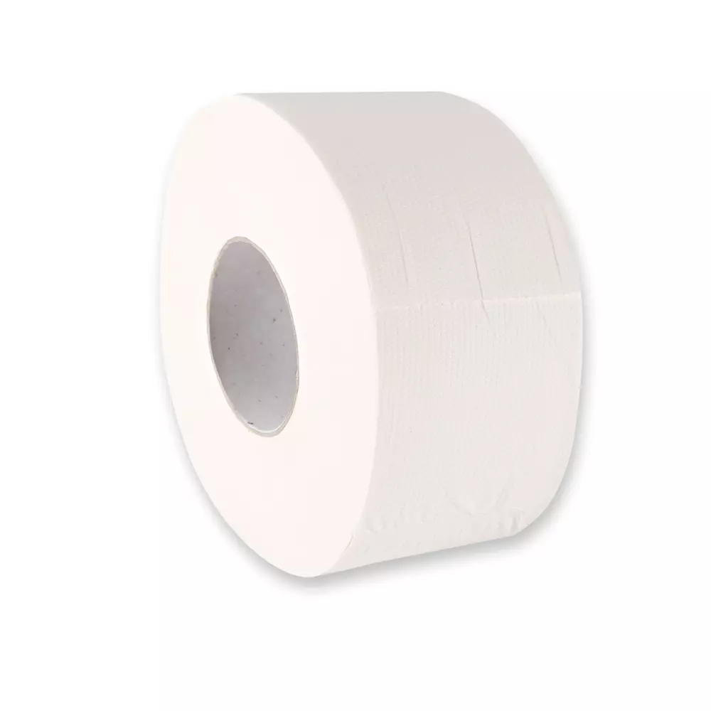 HygoClean 30435, Jumbo 3-Ply Cellulose Toilet Paper, Brightwhite, image 1