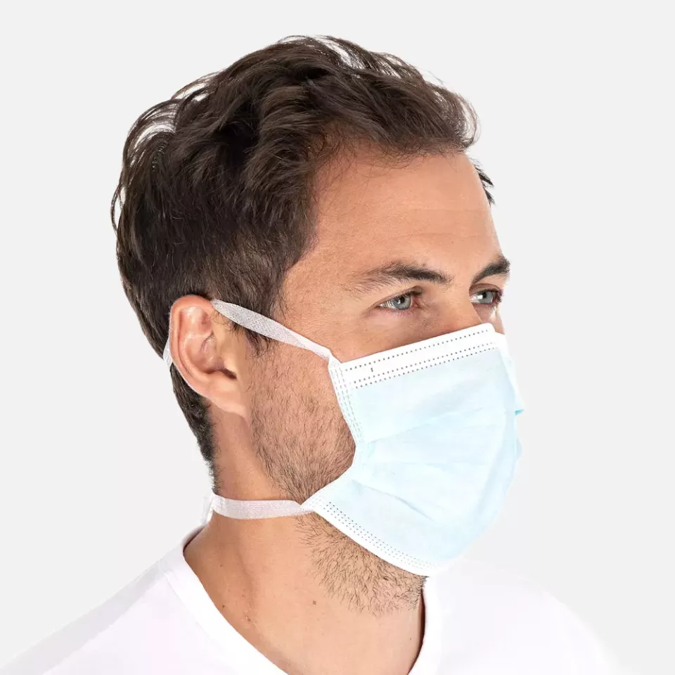 HygoStar 29166, Type II PP Face Mask, Ties, image 3, gallery thumbnail