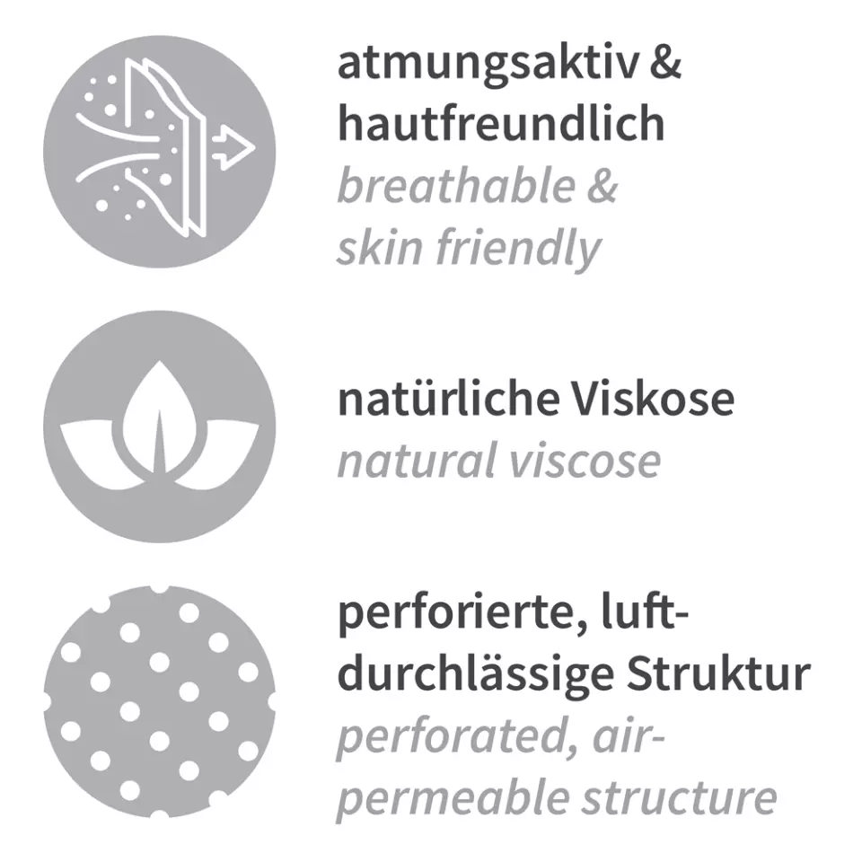 HygoStar 1220, Viscose Bouffant Caps, Perforated, ø 53 cm, White, image 5, gallery thumbnail