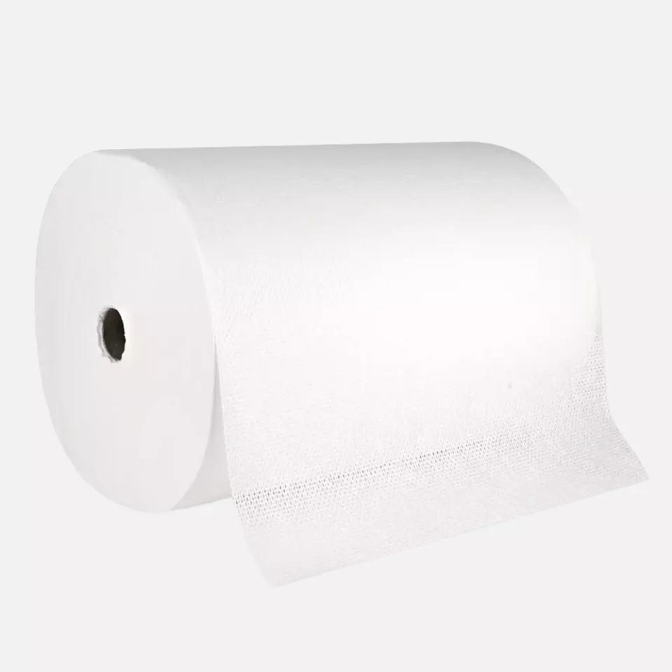 HygoClean 31700, Hygotex Viscose Cleaning Cloths, Roll, White, image 1, gallery thumbnail