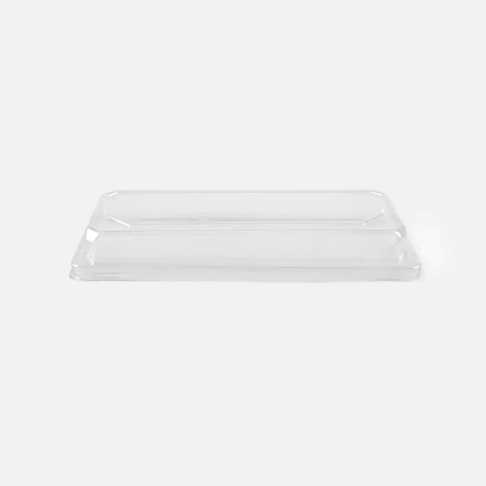 NATUREStar 400416, PET Sushi Tray Lids, S, 225 x 98 x 30 mm, image 1, gallery thumbnail