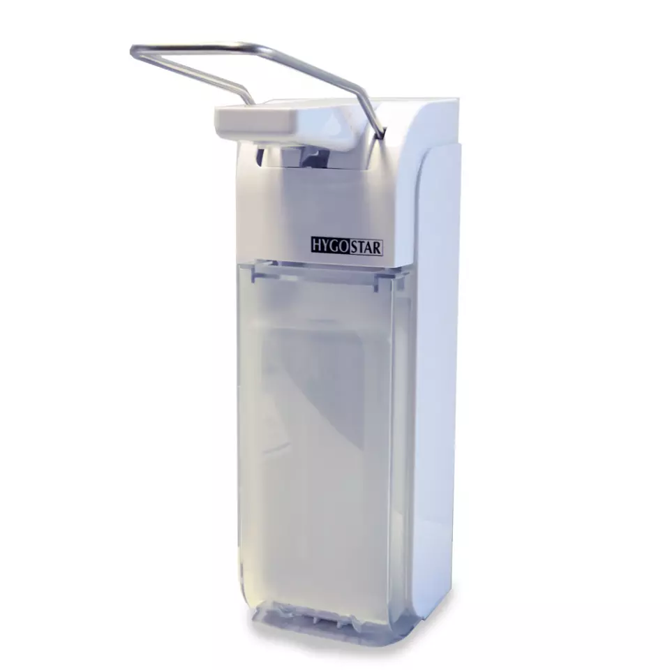 HygoClean 88841, Euro Universal Plastic Dispenser with Arm Lever, image 1, gallery thumbnail