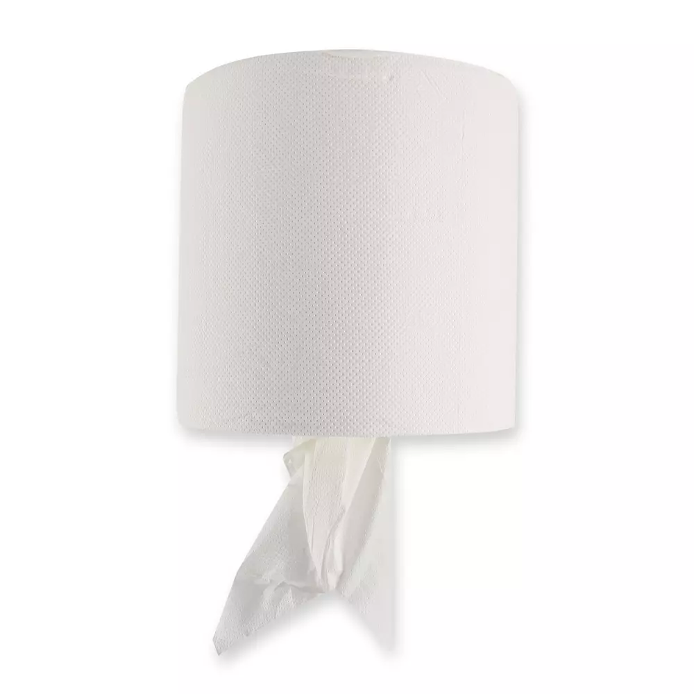 HygoClean 30412, 2-lagige Zellstoff-Papierhandtuchrollen, Innenabrollung, Weiß, image 2