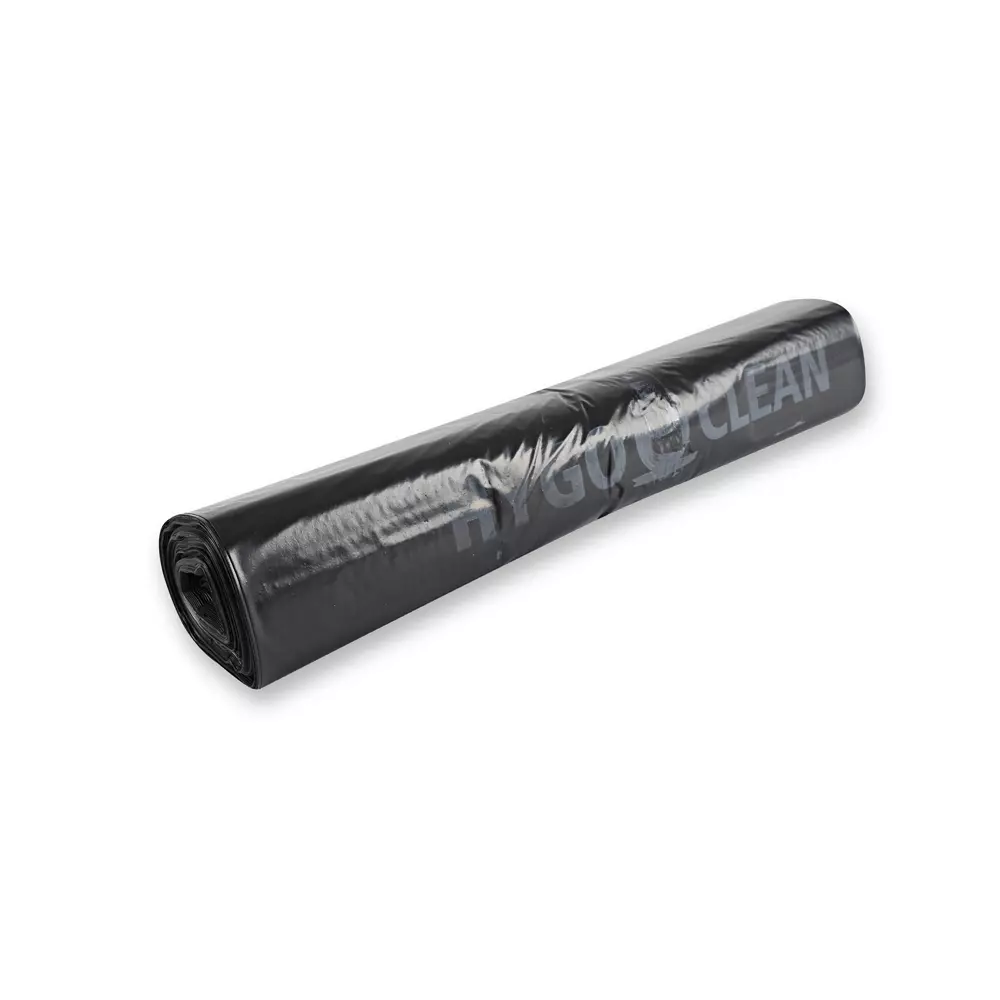 HygoClean 32442, Waste Bags, 130 l, Black, LDPE, Roll, image 1