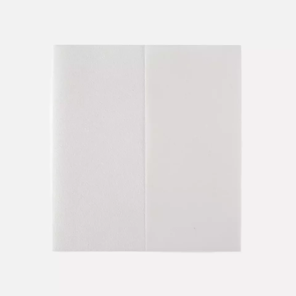 HygoClean 317421, Light Wiping Cloths, Airlaid, Pleated, White, image 1, gallery thumbnail