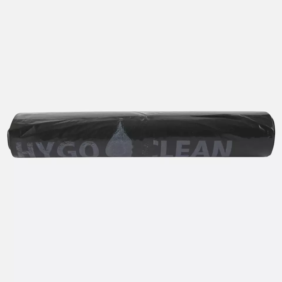 HygoClean 32303, Eco LDPE Waste Bags, 120 l, Black, Roll, image 3, gallery thumbnail