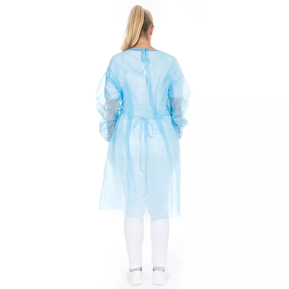 HygoStar 27776, PP/PE Gowns with Neck Ties, Partly Laminated, image 8
