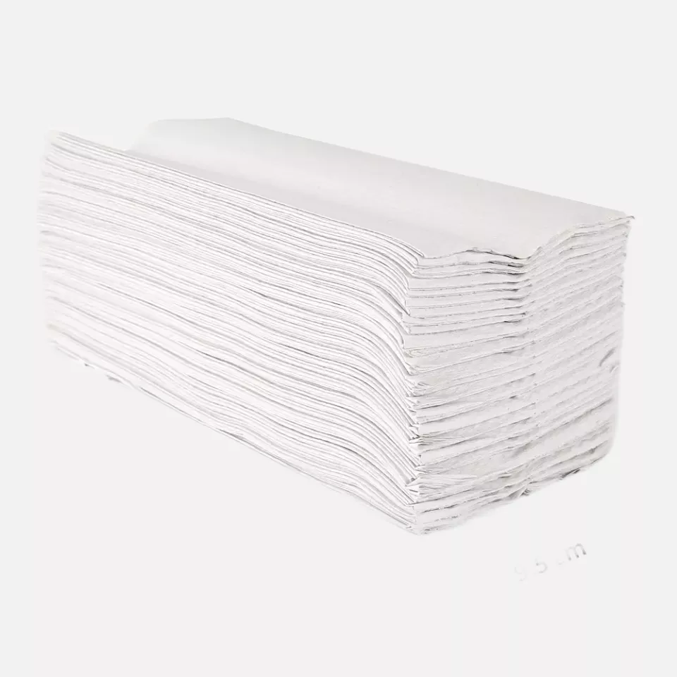 HygoClean 30464, Recycled Paper Hand Towels, 1-ply, C-fold, White, image 5, gallery thumbnail