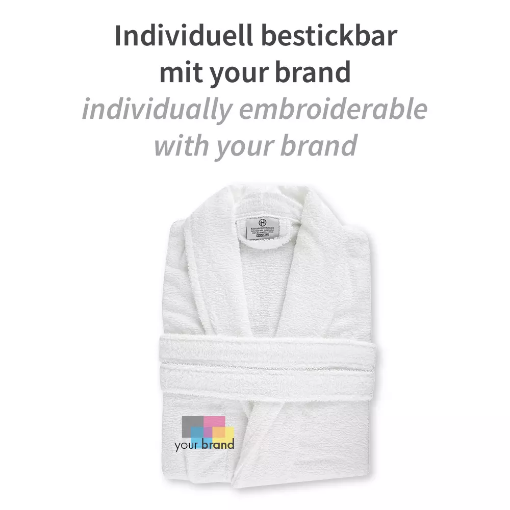 HygoStar 55852, Shawl Collar Cotton Bathrobes, image 3