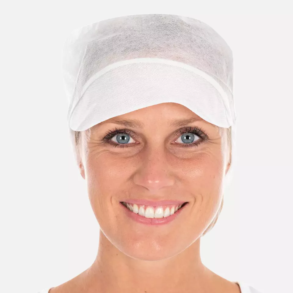 HygoNorm 128899, Eco Peaked Snood Caps, ø 31 cm, White, PP, image 1, gallery thumbnail