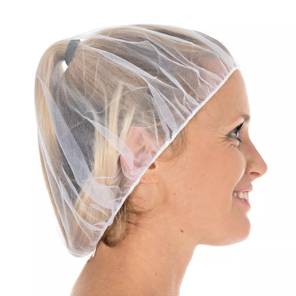 HygoStar 1249, Micromesh Nylon Bouffant Caps, image 5, gallery thumbnail